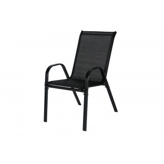 Стул к набору Сан-Ремо разборный арт.SC-092KD, черный "Garden story"